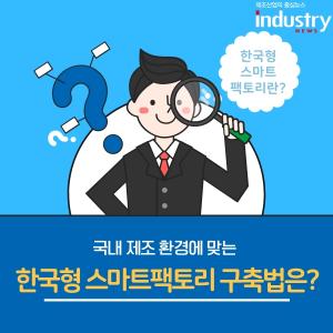 [카드뉴스] 한국형 스마트팩토리 구축법은?