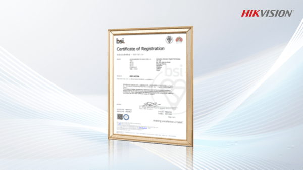 하이크비전(Hikvision)이 미국 국립표준기술연구소(NIST)의 사이버보안 프레임워크 CSF 2.0 인증을 획득했다. [사진=하이크비전]<br>