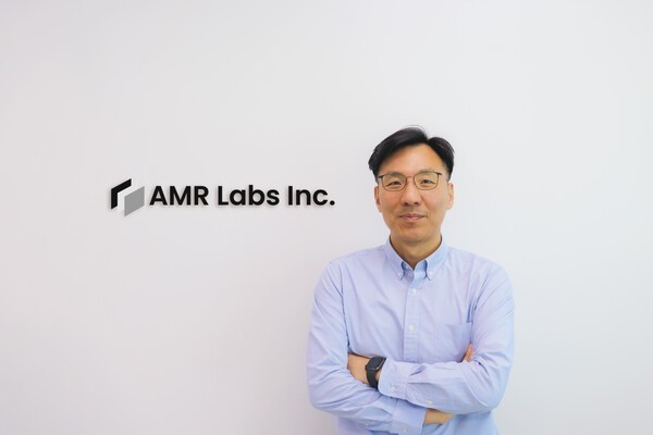 에이엠알랩스 박승 대표는 “국산 기술력으로 글로벌 시장에서 경쟁력을 입증해나가겠다”고 강조했다. [사진=인더스트리뉴스]<br>